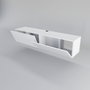 Hanah Home Soporte de TV Escandinavo Blanco
